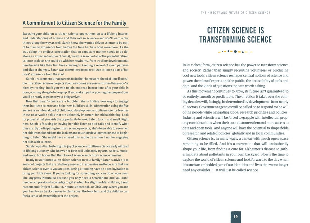 The Field Guide to Citizen Science