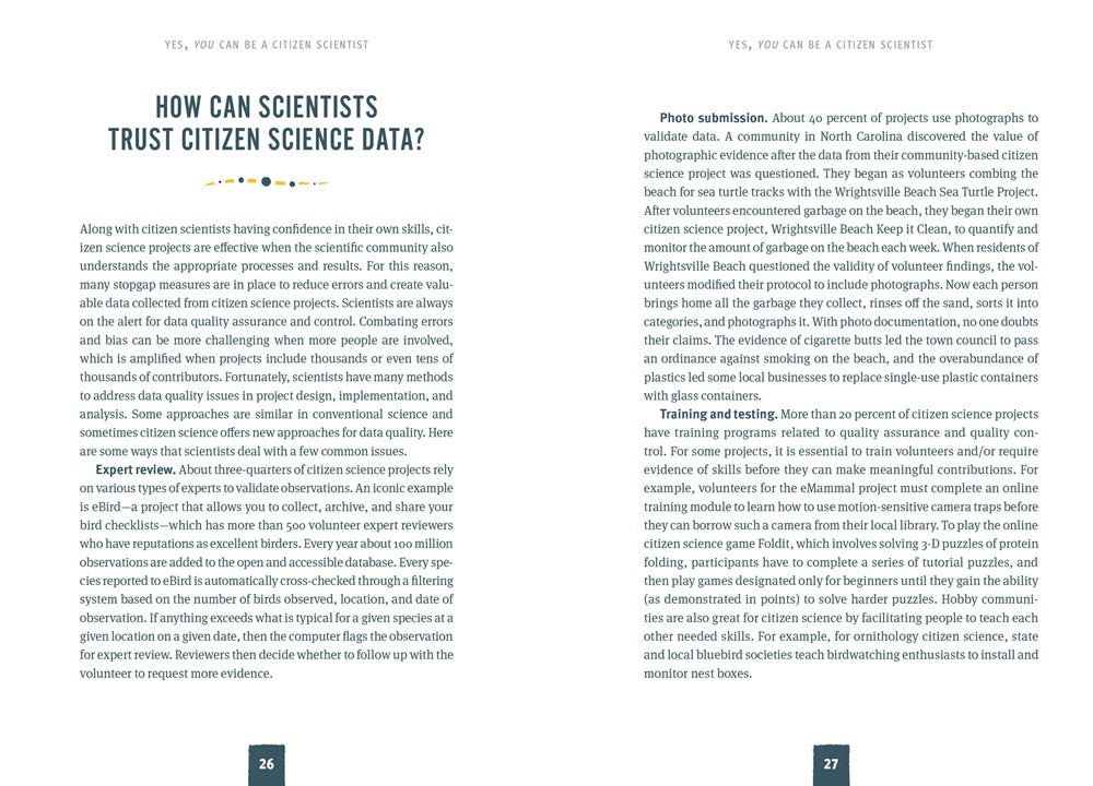 The Field Guide to Citizen Science