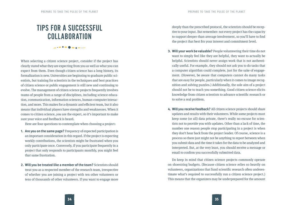 The Field Guide to Citizen Science