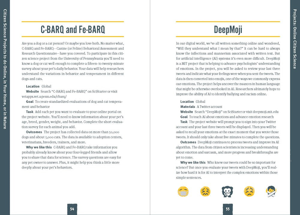 The Field Guide to Citizen Science