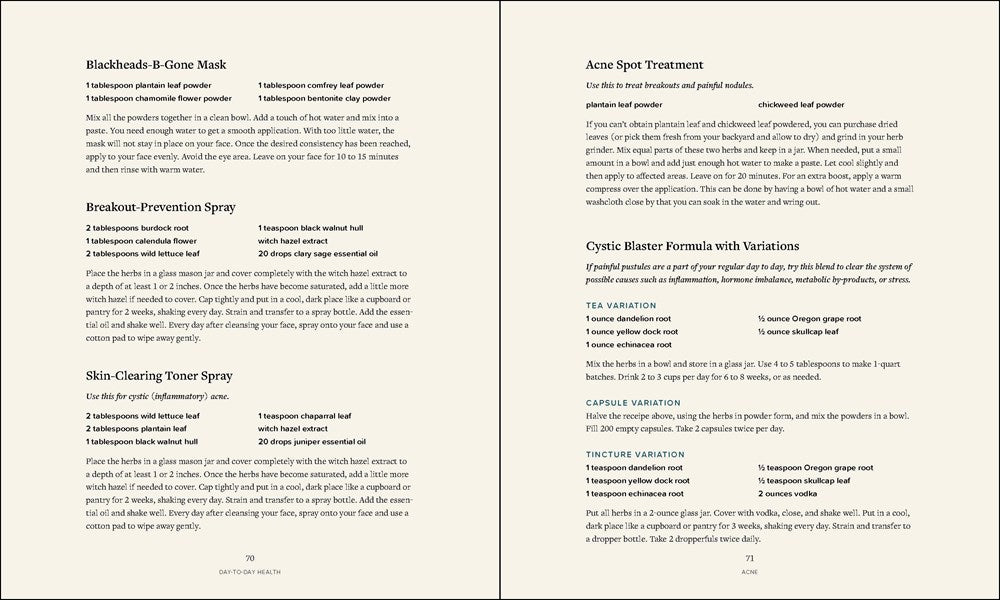 Master Recipes from the Herbal Apothecary: 375 Tinctures, Salves, Teas, Capsules, Oils, and Washes for Whole-Body Health and Wellness