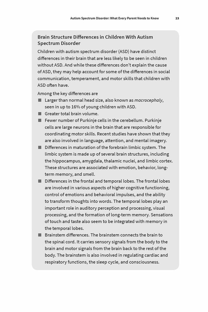 Autism Spectrum Disorder