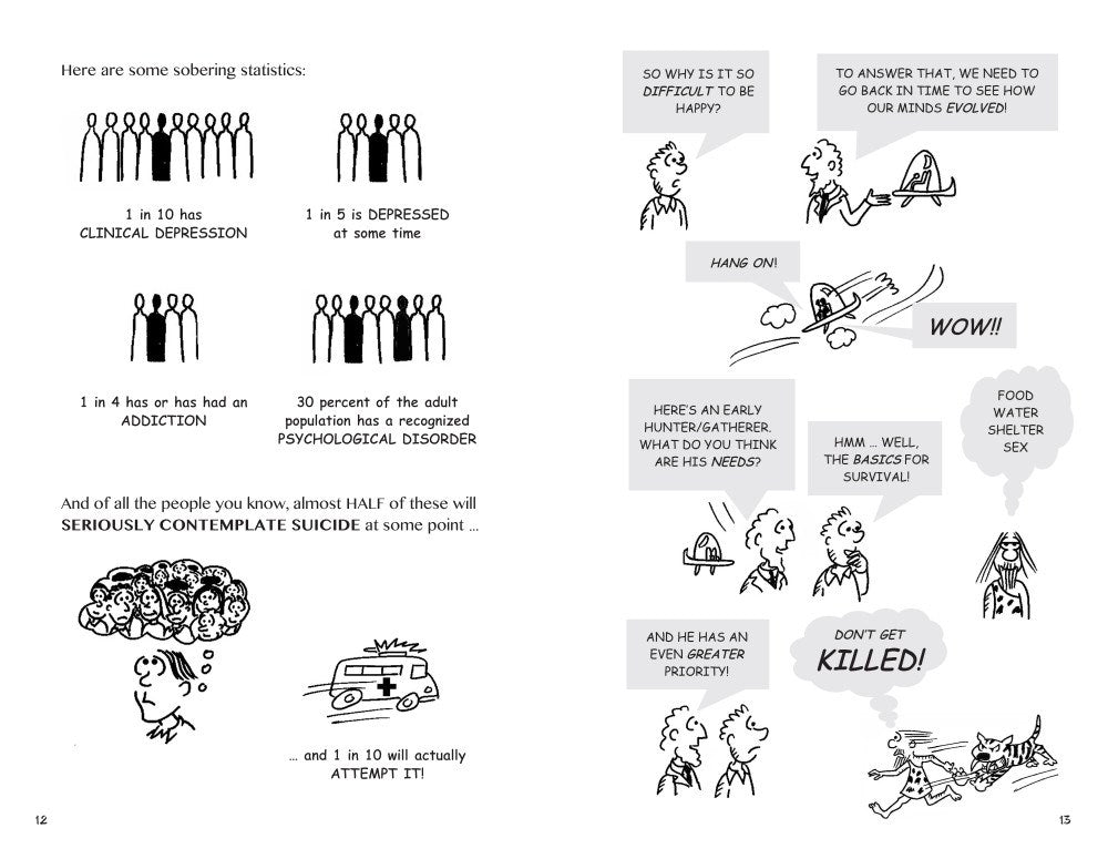 The Illustrated Happiness Trap: How to Stop Struggling and Start Living