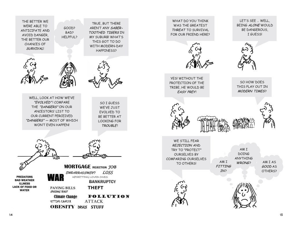 The Illustrated Happiness Trap: How to Stop Struggling and Start Living