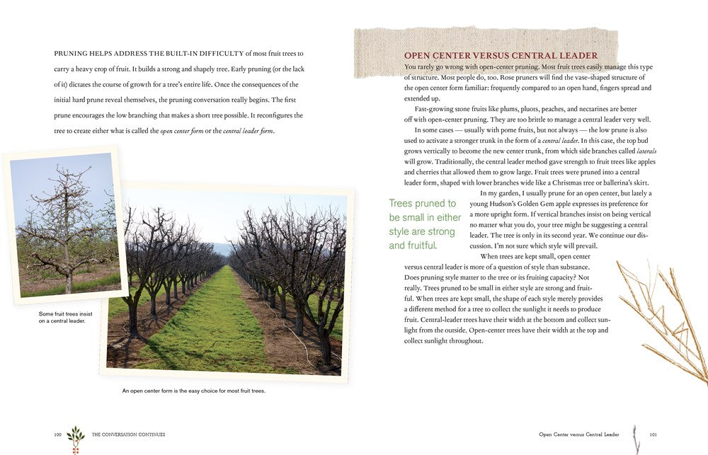 Grow a Little Fruit Tree: Simple Pruning Techniques for Small-Space, Easy-Harvest Fruit Trees