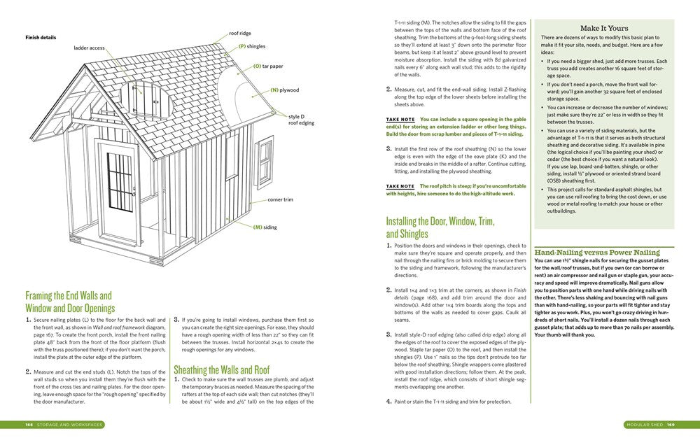The Backyard Homestead Book of Building Projects
