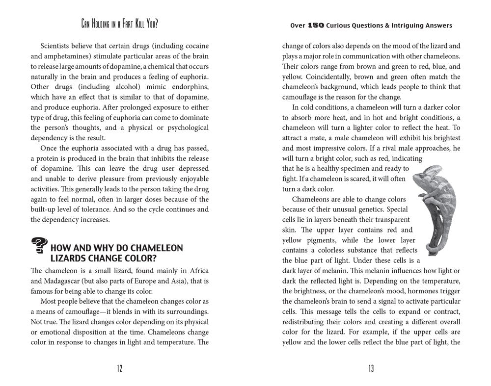 Can Holding in a Fart Kill You?: Over 150 Curious Questions and Intriguing Answers (Fascinating Bathroom Readers)