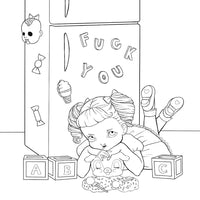 Cry Baby Coloring Book
