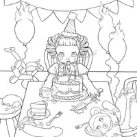 Cry Baby Coloring Book