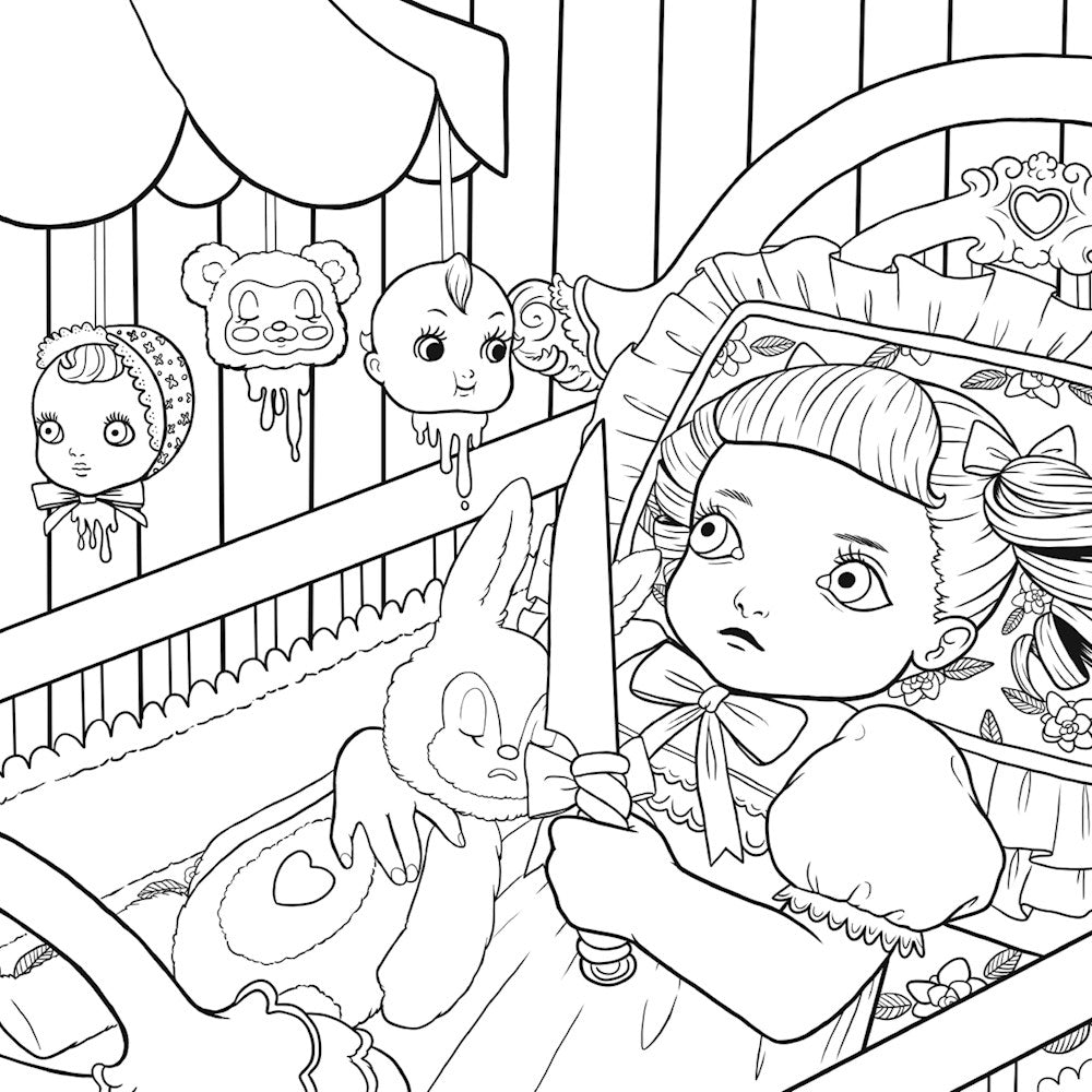 Cry Baby Coloring Book