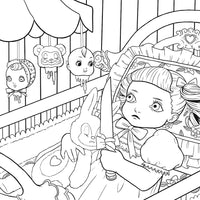 Cry Baby Coloring Book