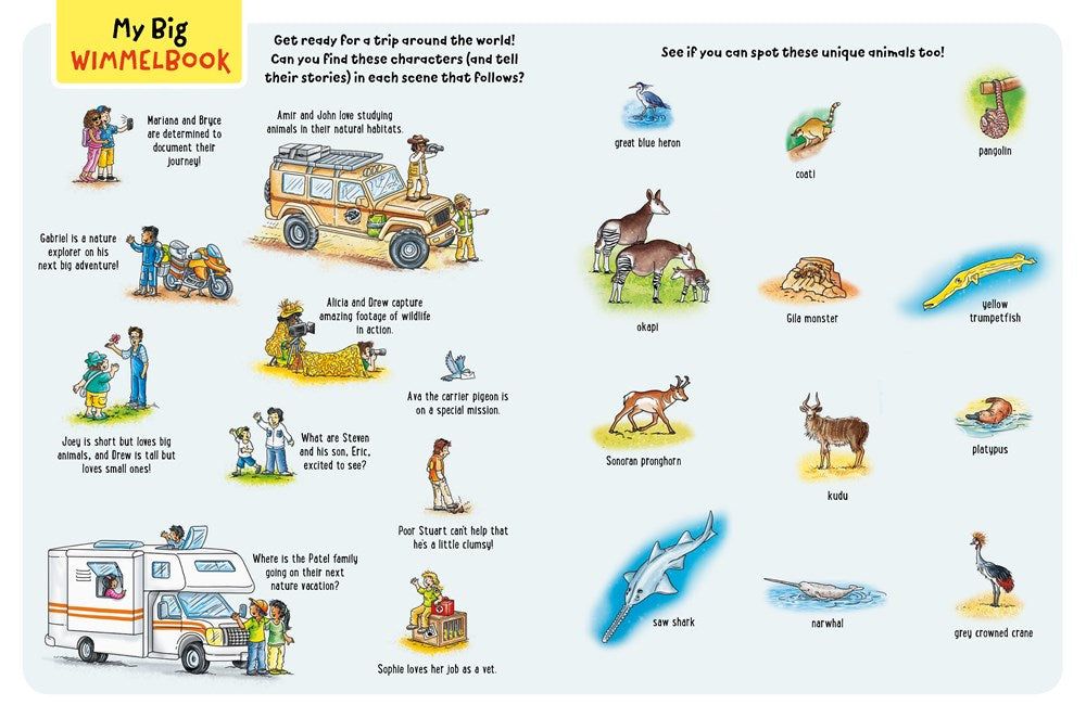 My Big Wimmelbook(r) - Animals Around the World