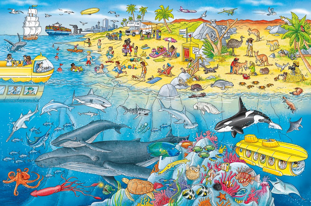 My Big Wimmelbook(r) - Animals Around the World