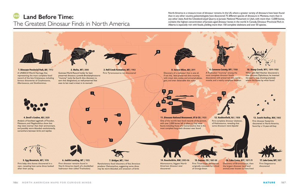 North American Maps for Curious Minds