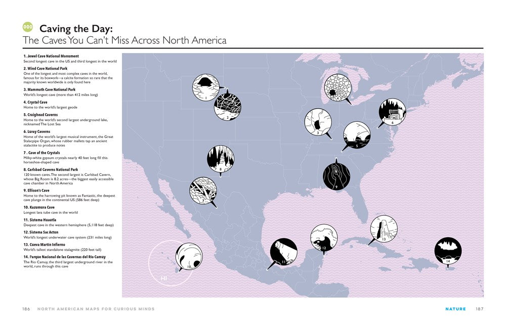 North American Maps for Curious Minds