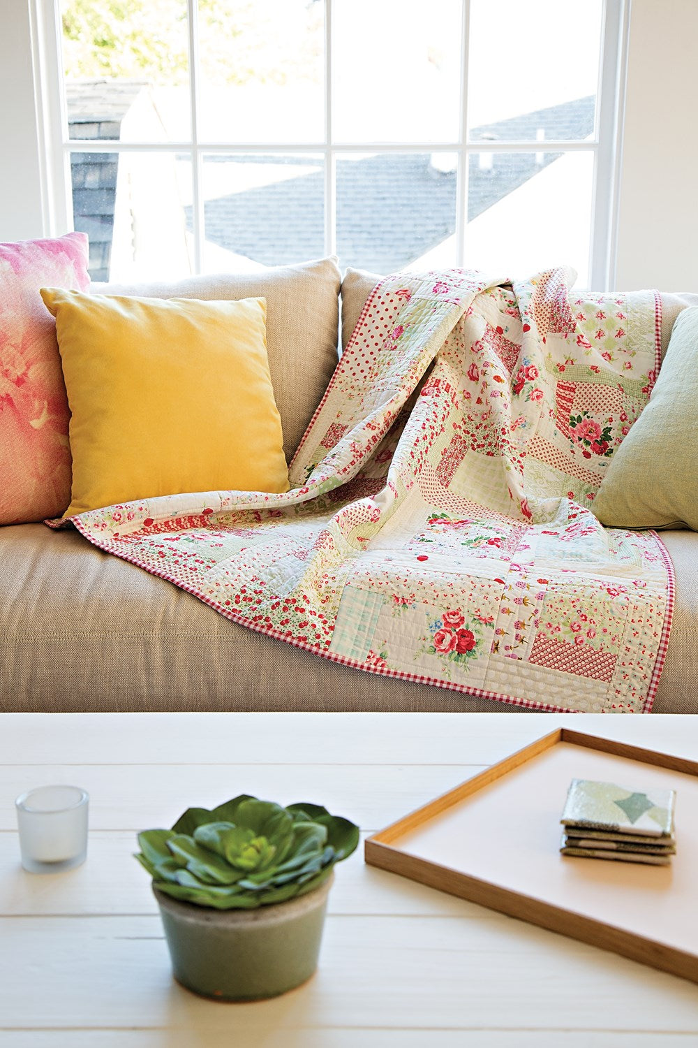 Quilt As-You-Go Made Vintage