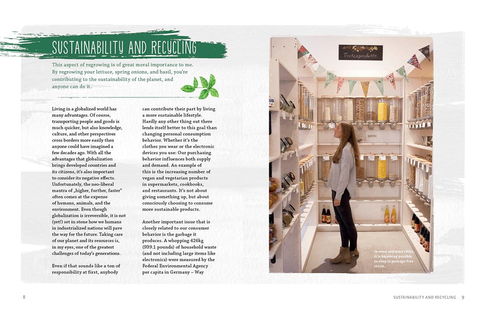 Regrow Your Veggies: Growing Vegetables from Roots, Cuttings, and Scraps