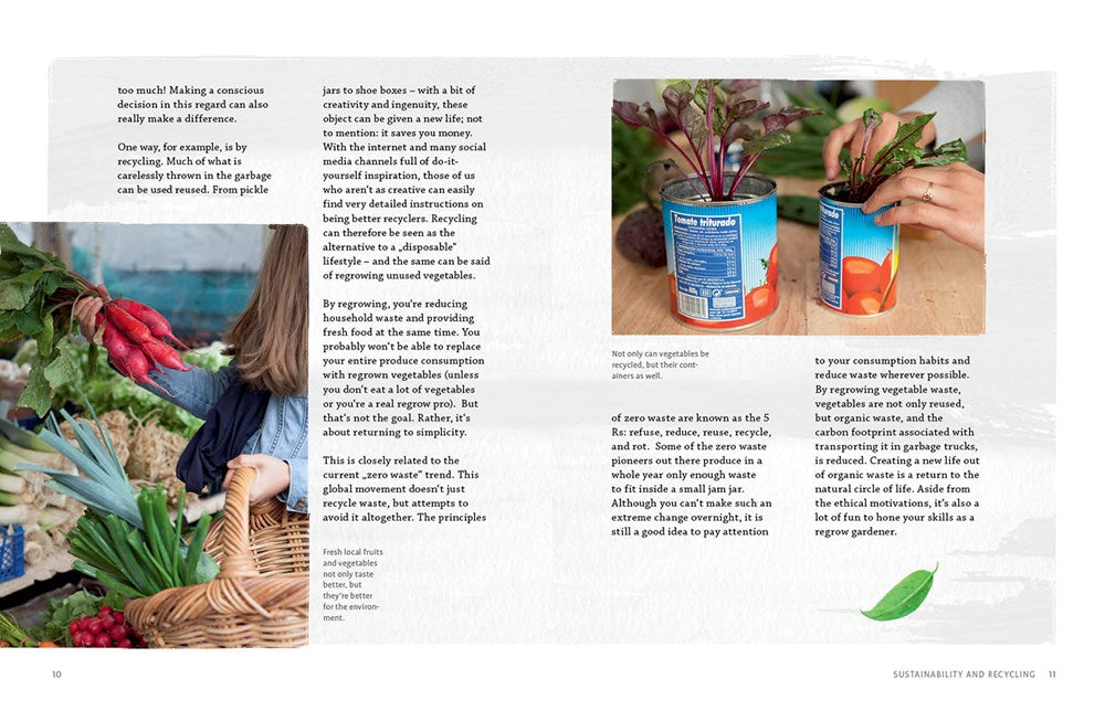 Regrow Your Veggies: Growing Vegetables from Roots, Cuttings, and Scraps