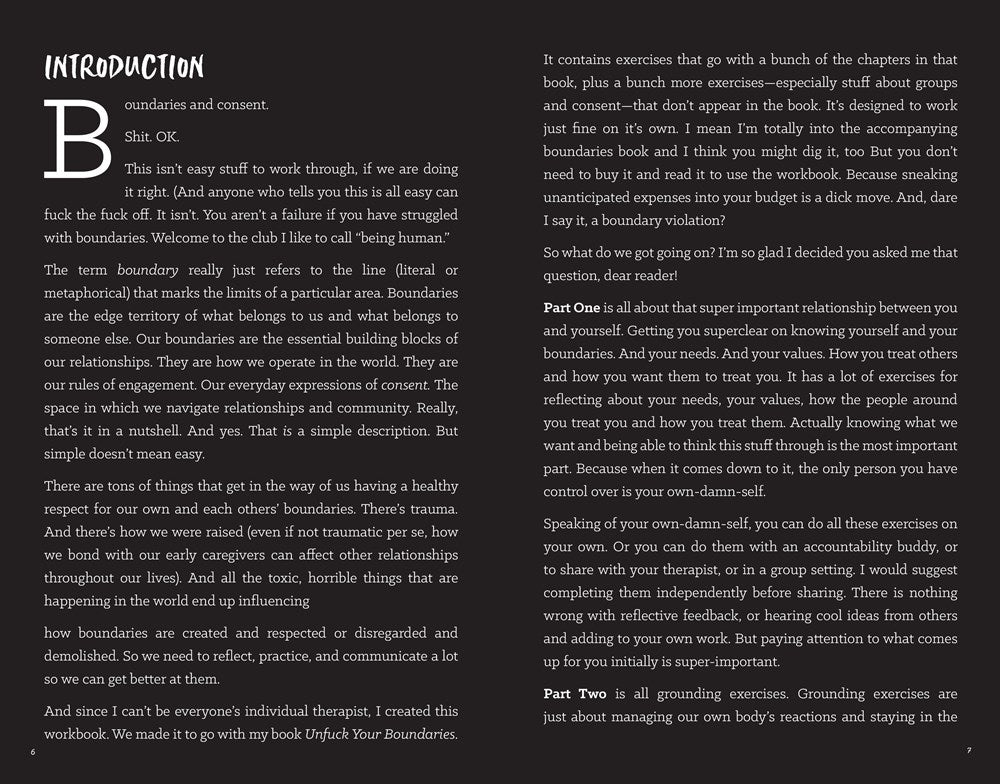 Unfuck Your Boundaries Workbook