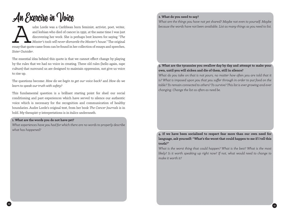 Unfuck Your Boundaries Workbook