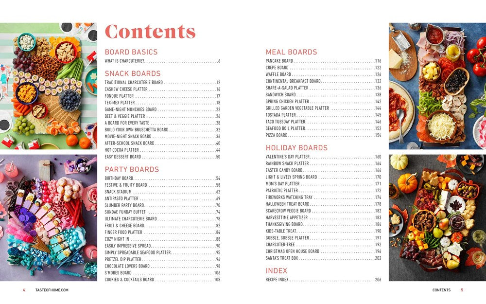 Taste of Home Boards, Platters & More: 219 Recipes for Party-Perfect Charcuterie Boards, Snacks & Drinks (Taste of Home Entertaining & Potluck)
