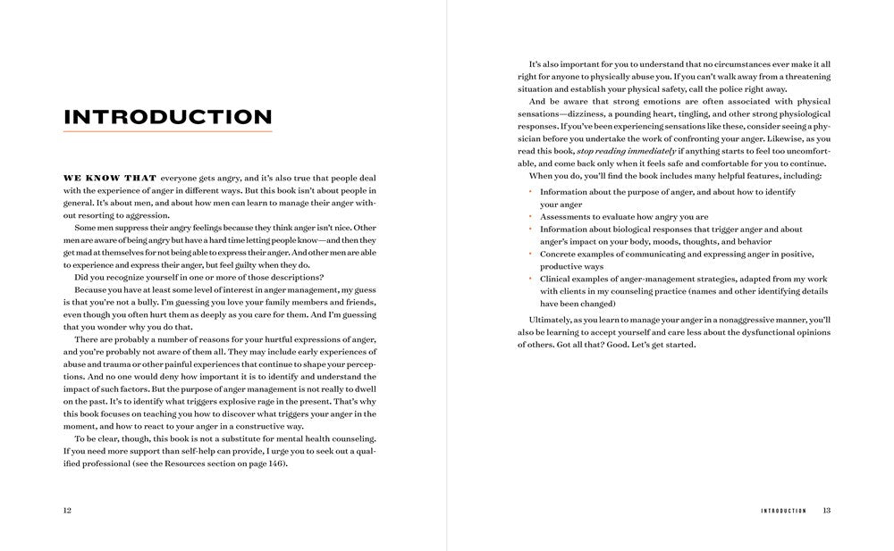 Anger Management Workbook for Men: Take Control of Your Anger and Master Your Emotions