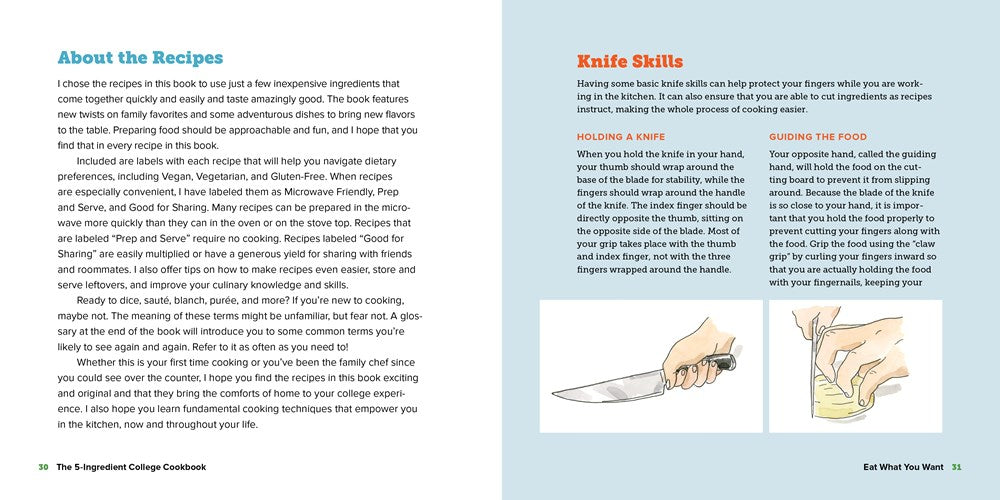 The 5-Ingredient College Cookbook: Easy, Healthy Recipes for the Next Four Years & Beyond