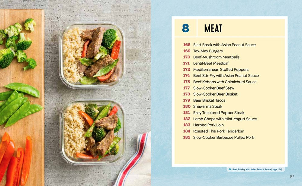 The Healthy Meal Prep Cookbook: Easy and Wholesome Meals to Cook, Prep, Grab, and Go