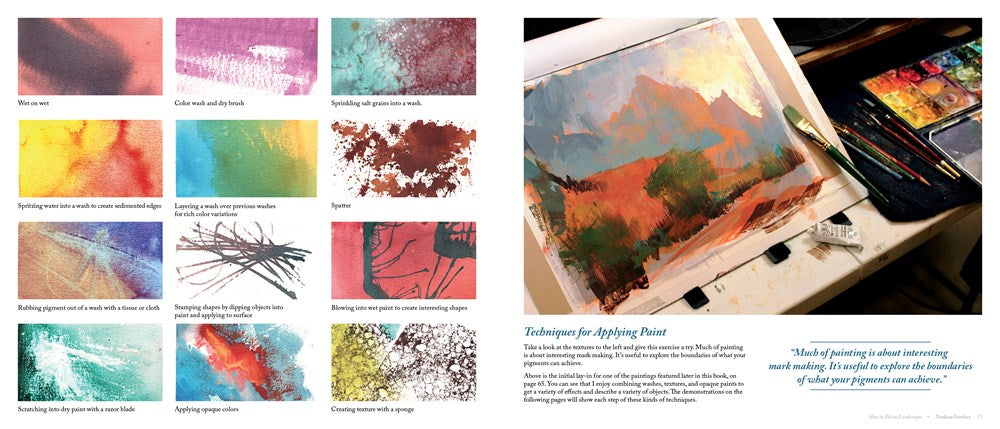 How to Paint Landscapes Quickly and Beautifully in Watercolor and Gouache