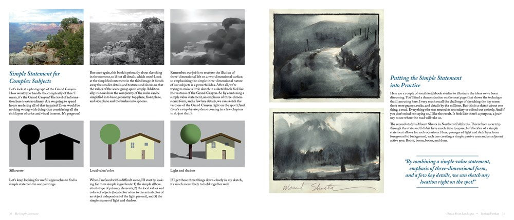 How to Paint Landscapes Quickly and Beautifully in Watercolor and Gouache