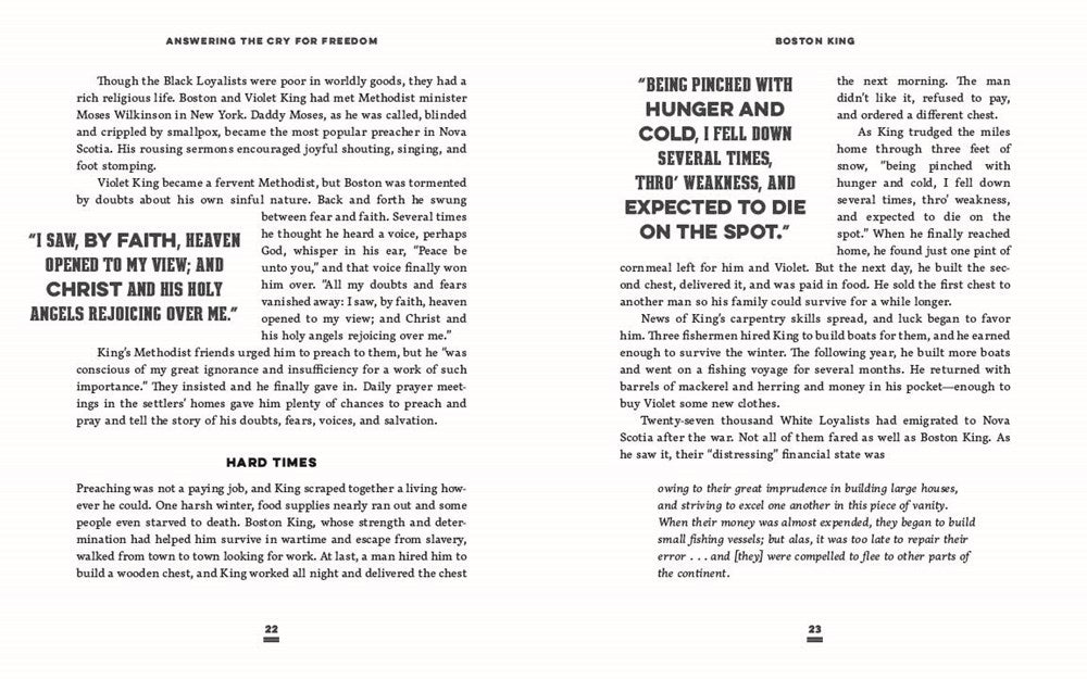 Answering the Cry for Freedom