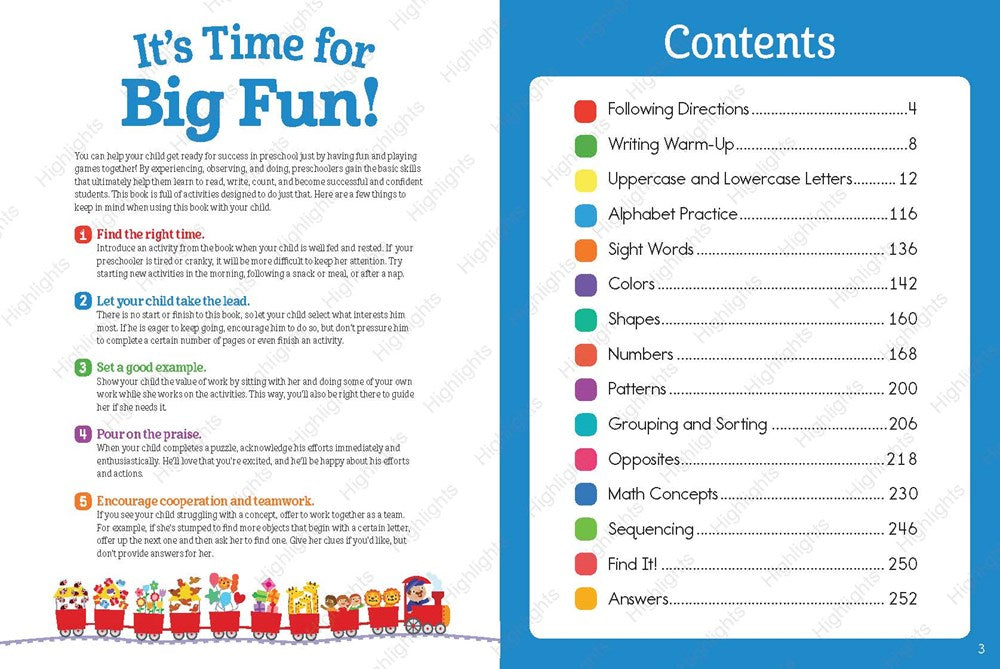 Preschool Big Fun Workbook: Build skills and confidence through puzzles and early learning activities!