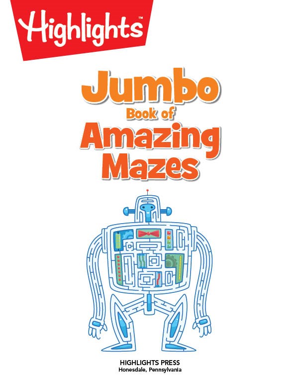 Jumbo Book of Amazing Mazes