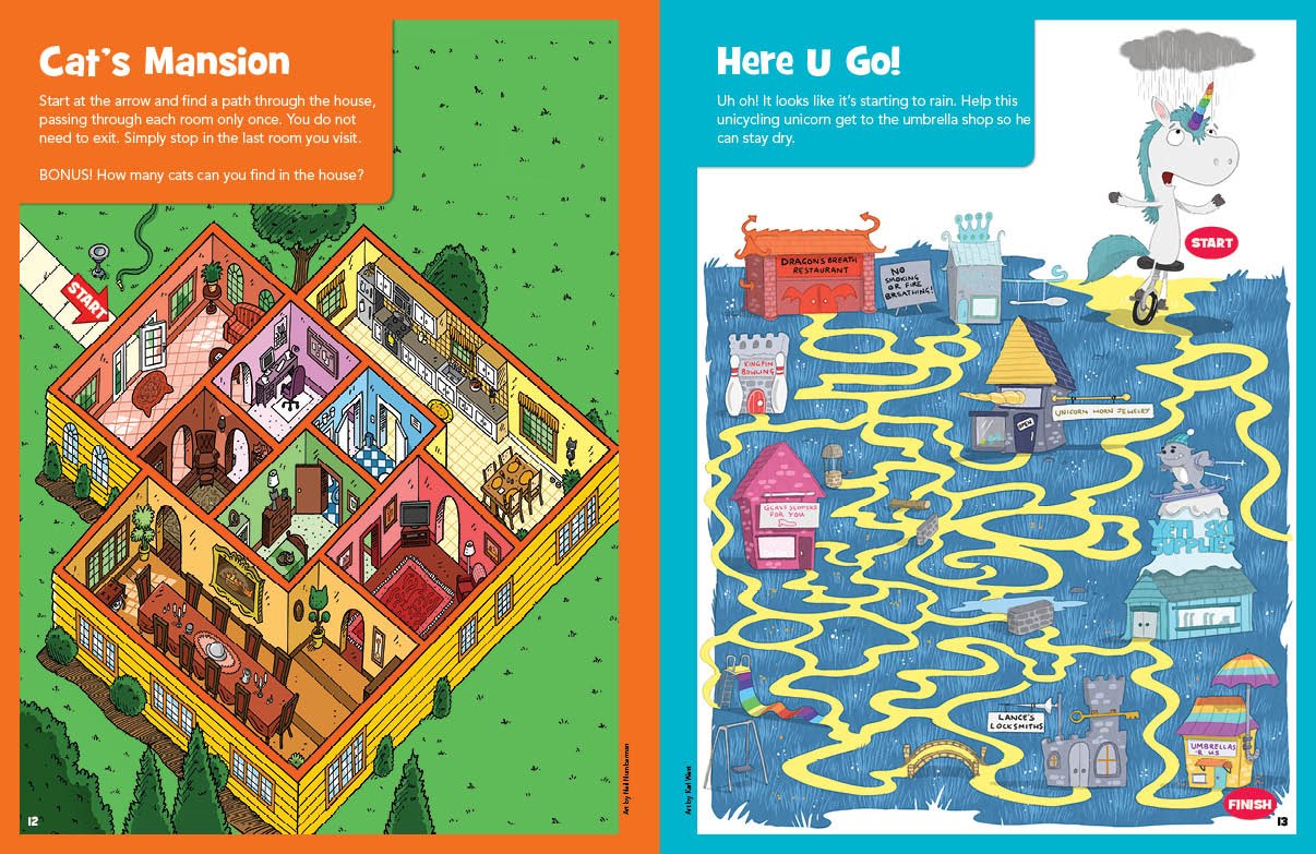 Jumbo Book of Amazing Mazes