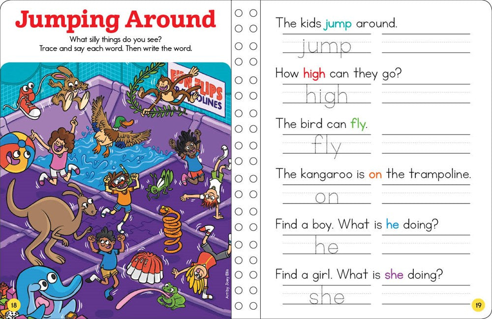 Write-On Wipe-Off Let's Write Words