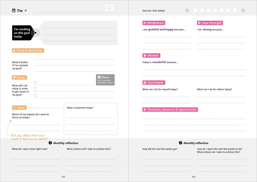 Success Journal / Sunny Pink