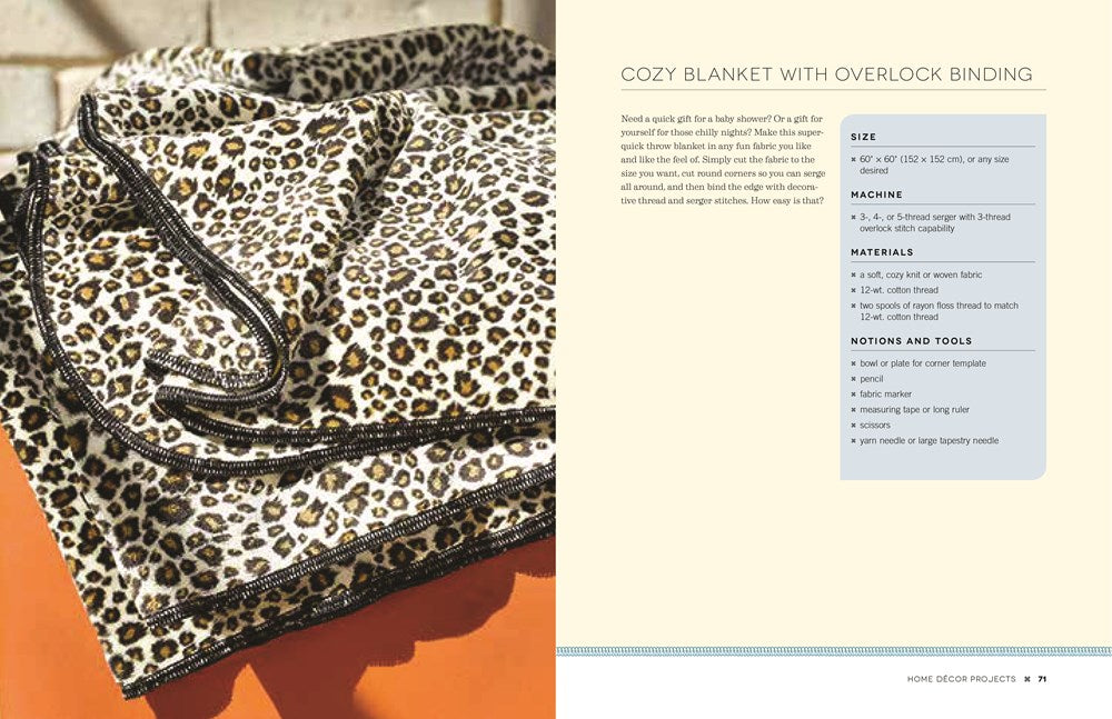 First Time Sewing with a Serger