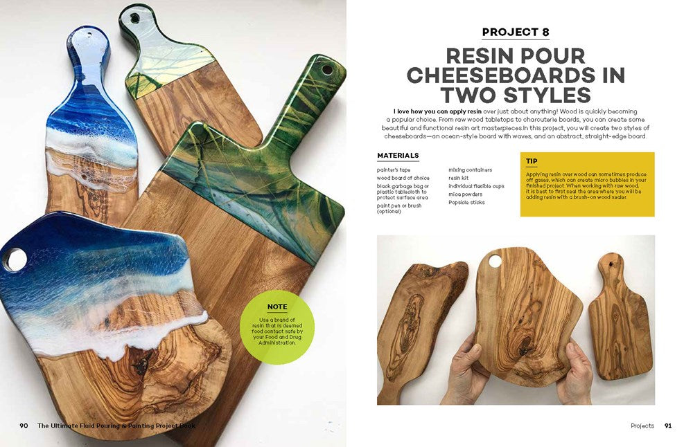 The Ultimate Fluid Pouring & Painting Project Book