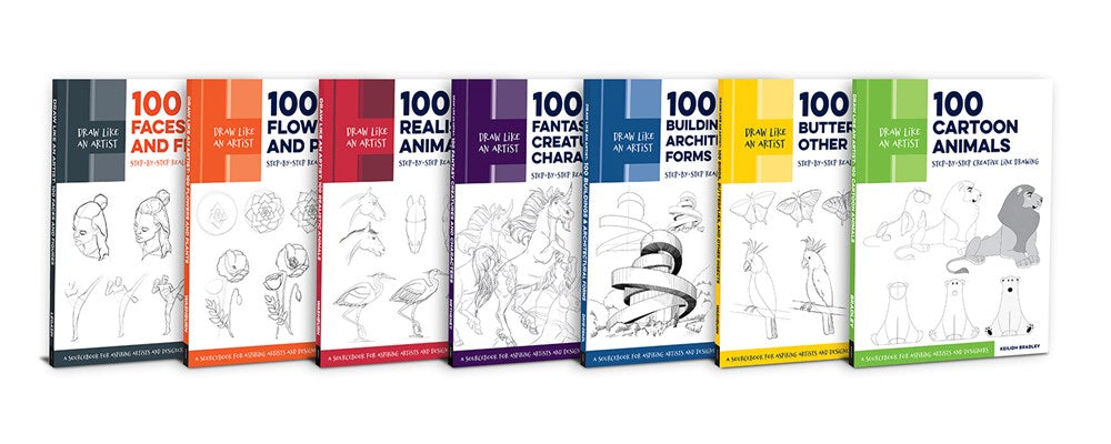 Draw Like an Artist: 100 Realistic Animals