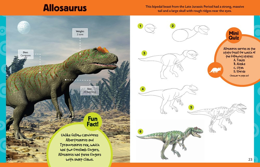 Learn to Draw Dinosaurs
