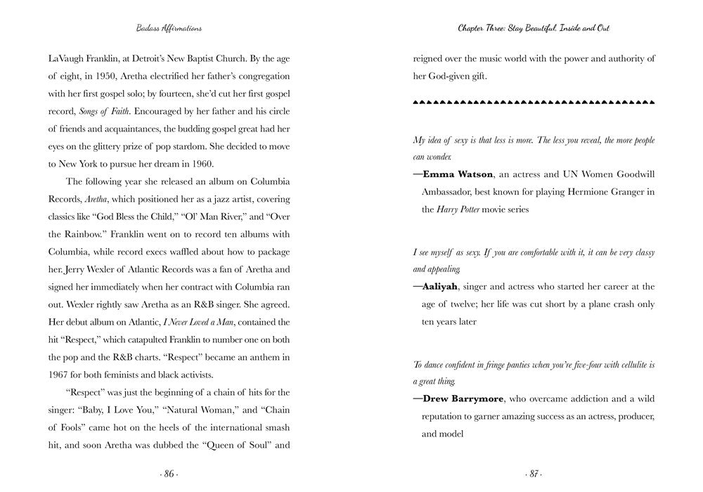 Badass Affirmations: The Wit and Wisdom of Wild Women (Inspirational Quotes for Women, Book Gift for Women, Powerful Affirmations)