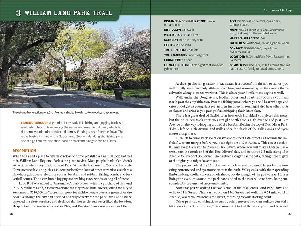 60 Hikes Within 60 Miles: Sacramento: Including Auburn, Folsom, and Davis