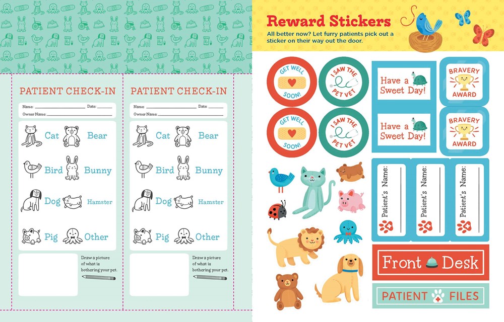 I Want to Be a Vet Activity Book