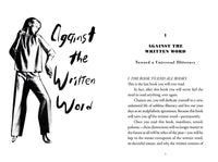 Against the Written Word