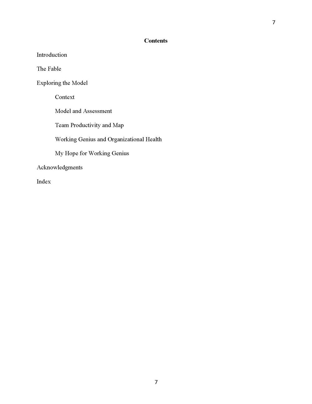 The 6 Types of Working Genius