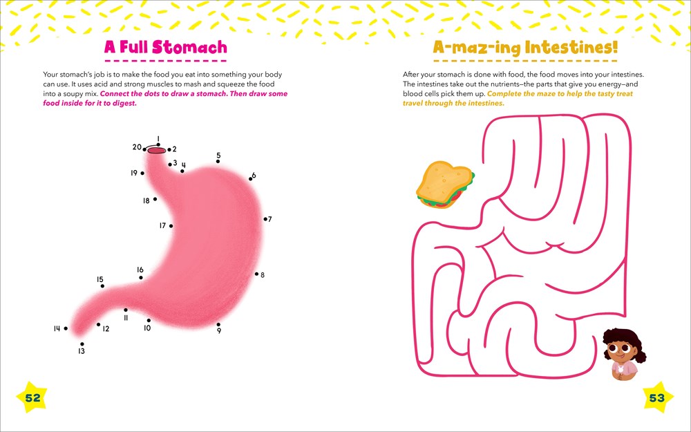 Human Body Preschool Activity Book