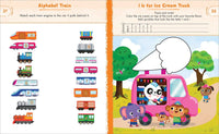 Preschool Activity Book Trucks, Cars, and Airplanes
