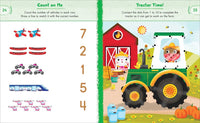 Preschool Activity Book Trucks, Cars, and Airplanes