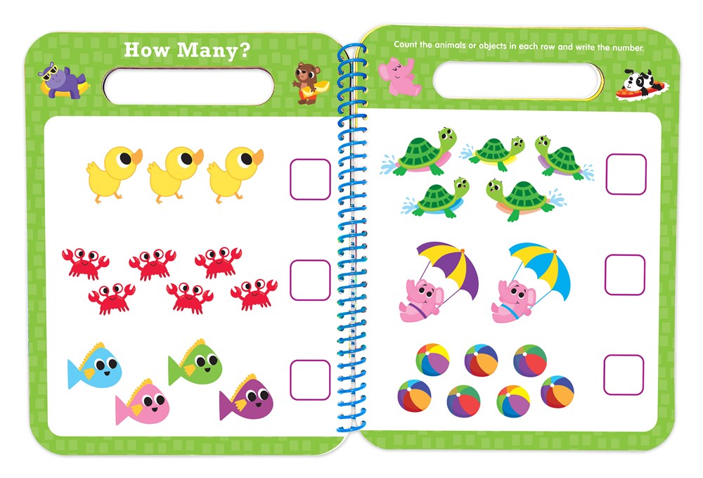 My First Wipe-Clean Book: Search & Find 123