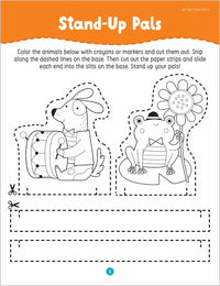 Cut, Paste, and Create Pets: Highlights Activity Book for Kids 3-5 with Scissor Skills Practice, Puzzles, Crafts & Stickers (Highlights Cut, Paste, and Create Activity Books)